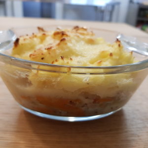 18/06  Parmentier de canard confit à la provençale .