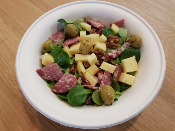 Salade charcutière. ( à partir de mardi.)